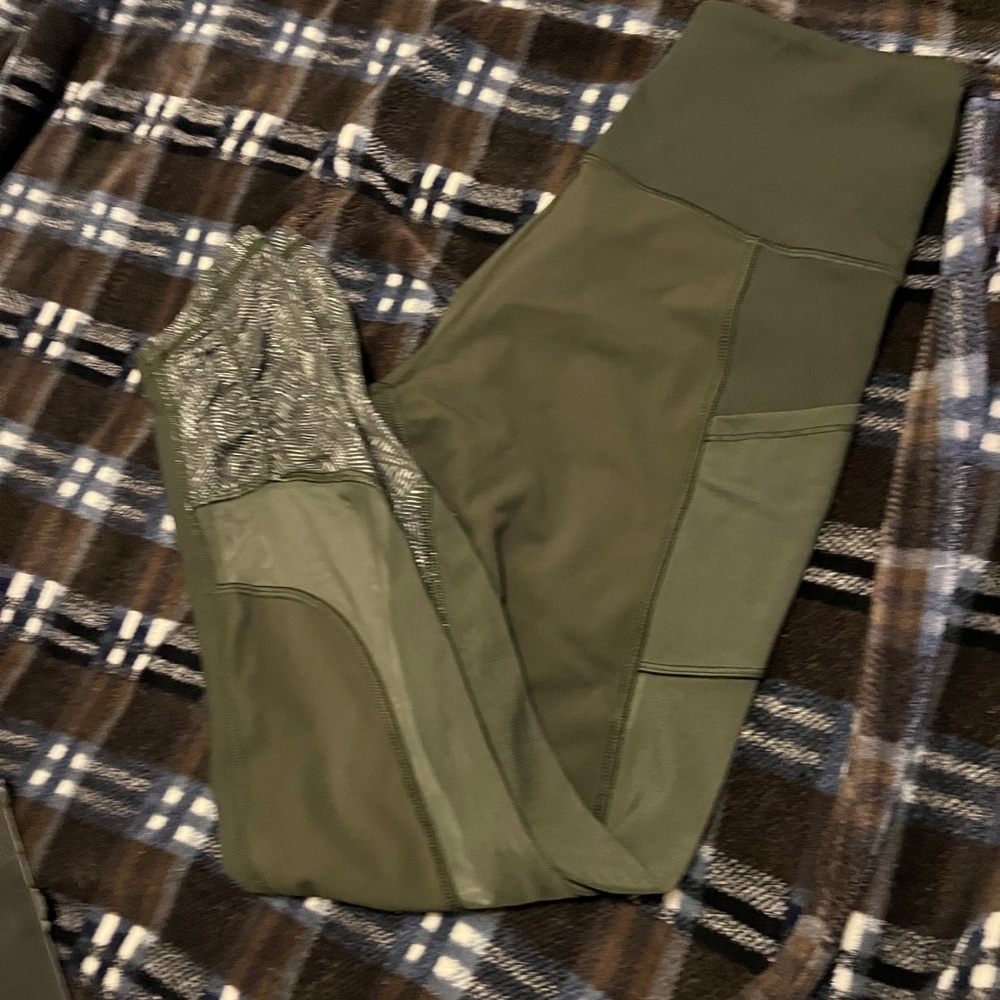 Lululemon Athletica Forest Green Leggings